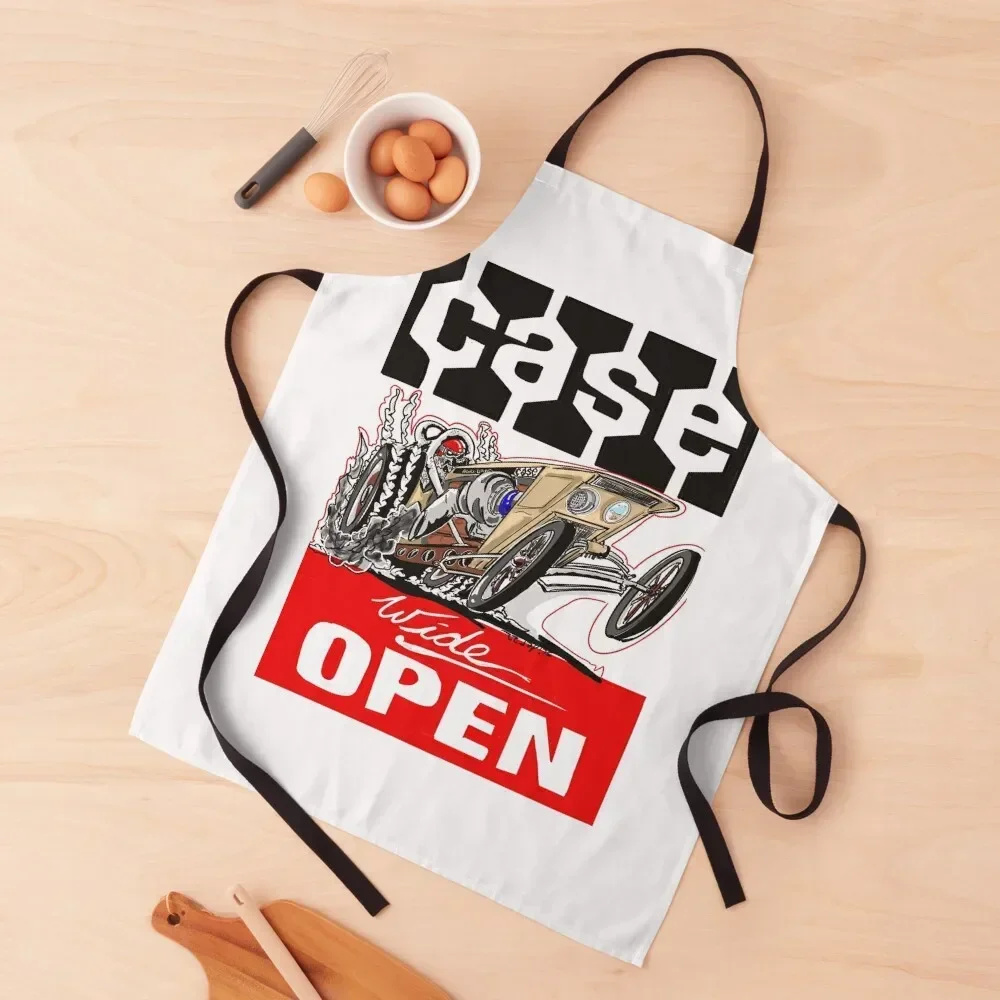 

Case wide open Apron Hairdresser New year's Apron