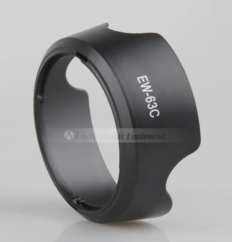 DSLRกล้องเลนส์ฮู้ด58มิลลิเมตรEW-63CดาบปลายปืนพอดีสำหรับCanon 700D Rebel T5i 100DกับEF-S 18-55มิลลิเมตรf/3.5-5.6 IS STM 58มิลลิเมตรกรองเลนส์