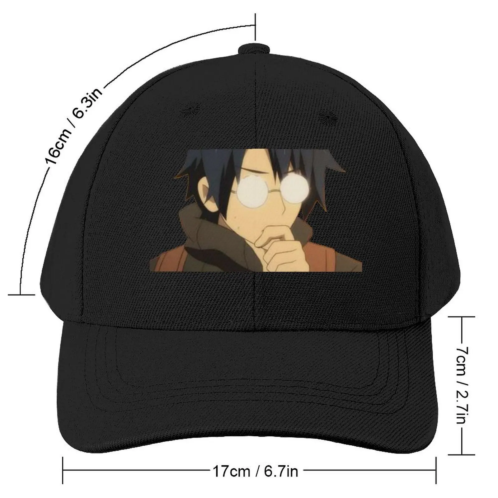 Shiroe (Log Horizon) Baseball Cap Hat Luxury Brand Fishing cap Bobble Hat Caps For Women Men's