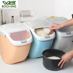 6/10/15Kg Rice Grain Storage Box Sealed Moisture-proof Large Pet Food Storage Container Mildew Anti-Oxidation