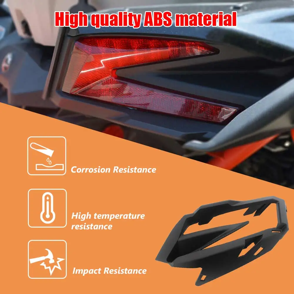Rear Taillight Cover Brake Stop Light Guard For Can-Am Maverick X3 Max R XDS 4x4 Turbo 705010686 705010687 UTV Accessories