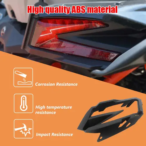 Imagen 2 del producto Cubierta de luz trasera, protector de luz de freno para Can-Am Maverick X3 Max R XDS 4x4 Turbo 705010686 705010687, accesorios UTV