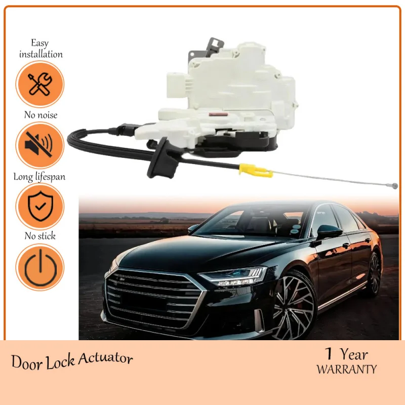 

Rear Left Right Side Car Door Lock Latch Actuator Replacement for Audi A8 S8 2010-2017,oem 4H0839015C,4H0839016C