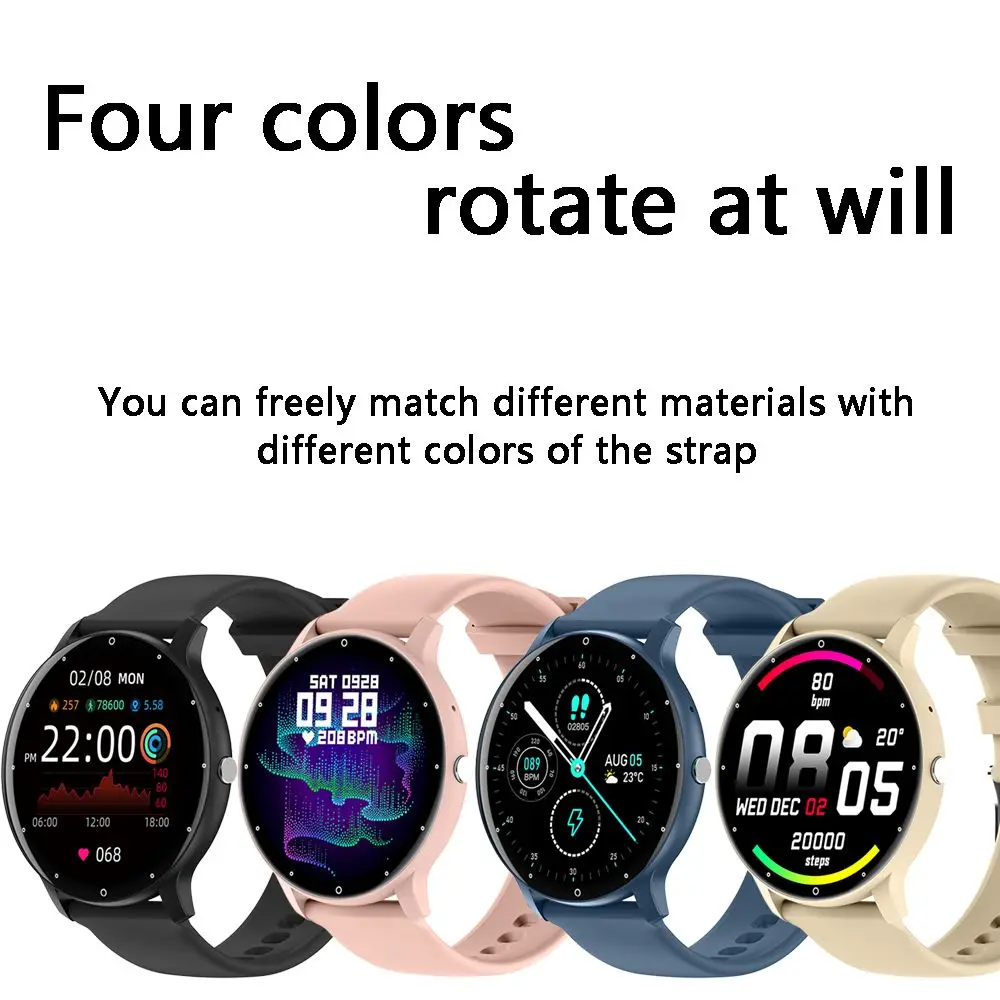 2024 New Smart Watch Men 1.28 inch HD Round Screen Bluetooth Call Sport Mode Health Monitoring IP67 Waterproof Smartwatch Women