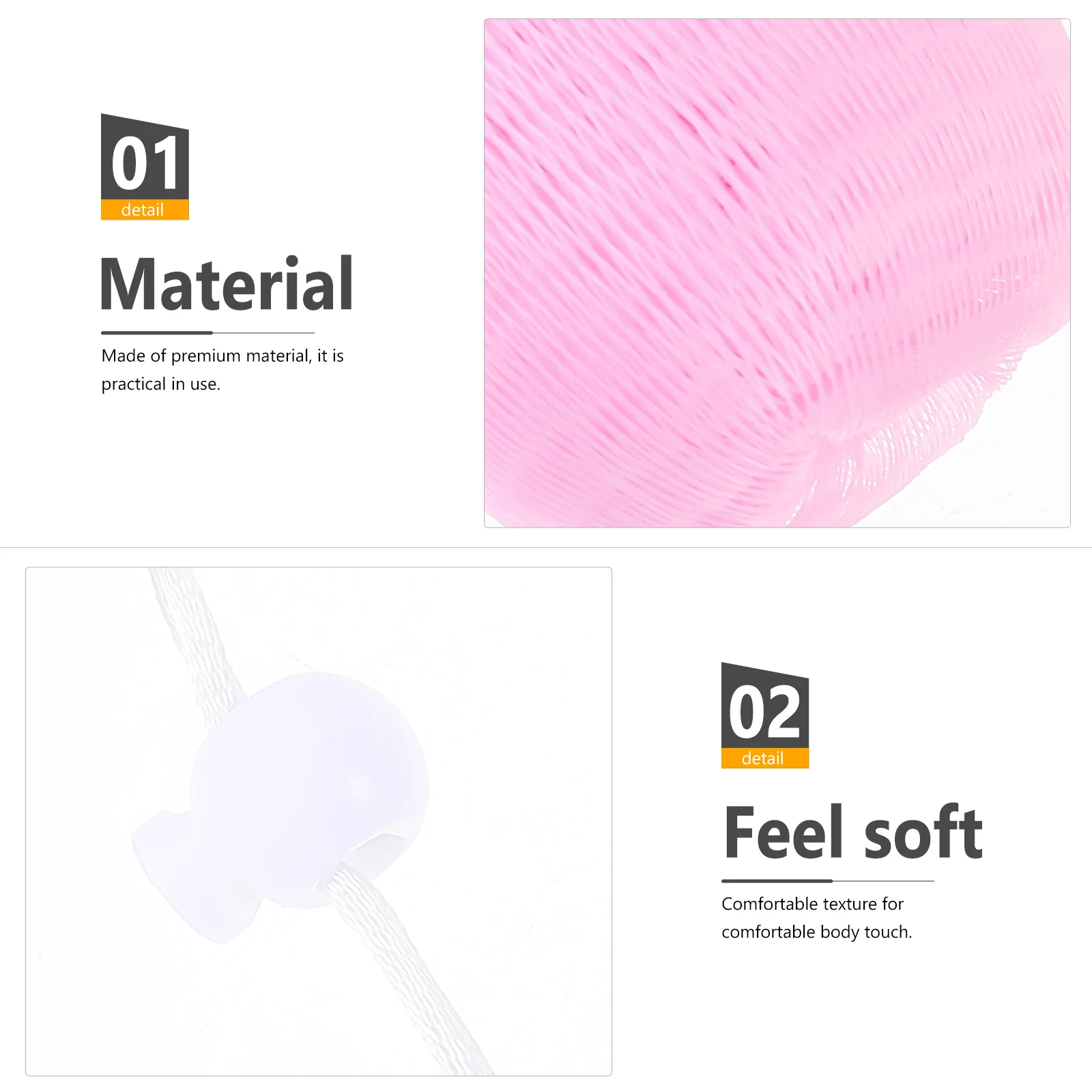 

5pcs Soap Pouch Net Exfoliating Lathering Skin Scrubbing Quick Drying Clear Skin Dirt Storage Bags White Red