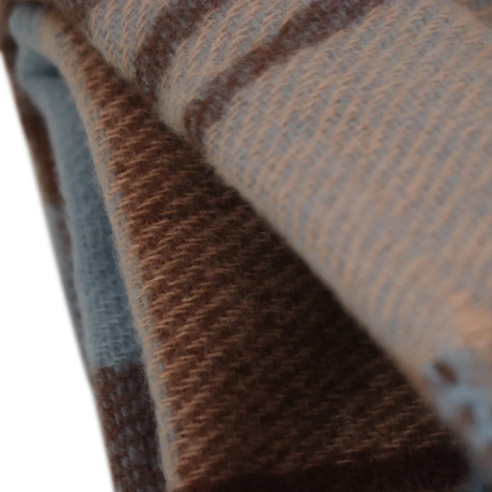 Lenço de lã xadrez macio à prova de vento longo tessel manter quente inverno cachecol de caxemira estilo coreano engrossar cachecol masculino