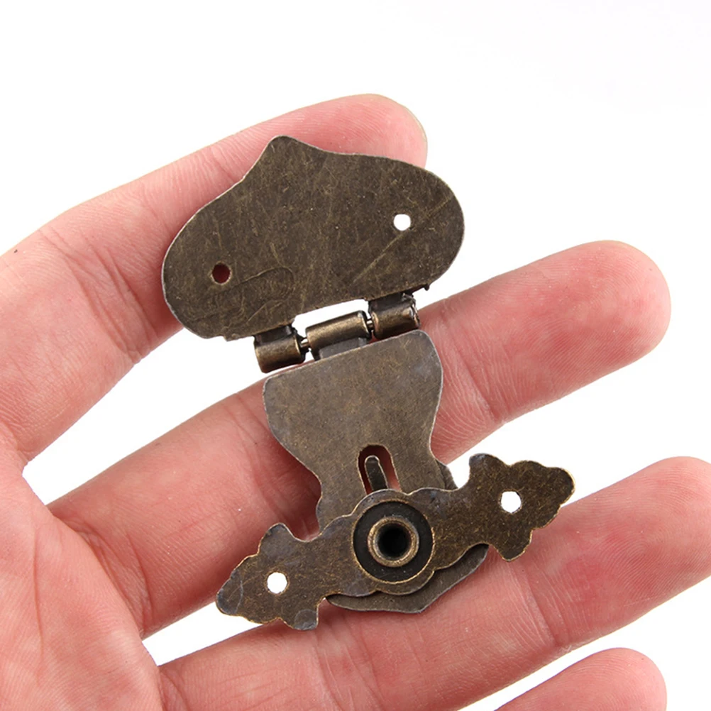 

5 Sets Wooden Box Latch Zinc Alloy Retro Design Durable Material Long Service Life Boxes Gift Jewelry Tool DIY Furniture