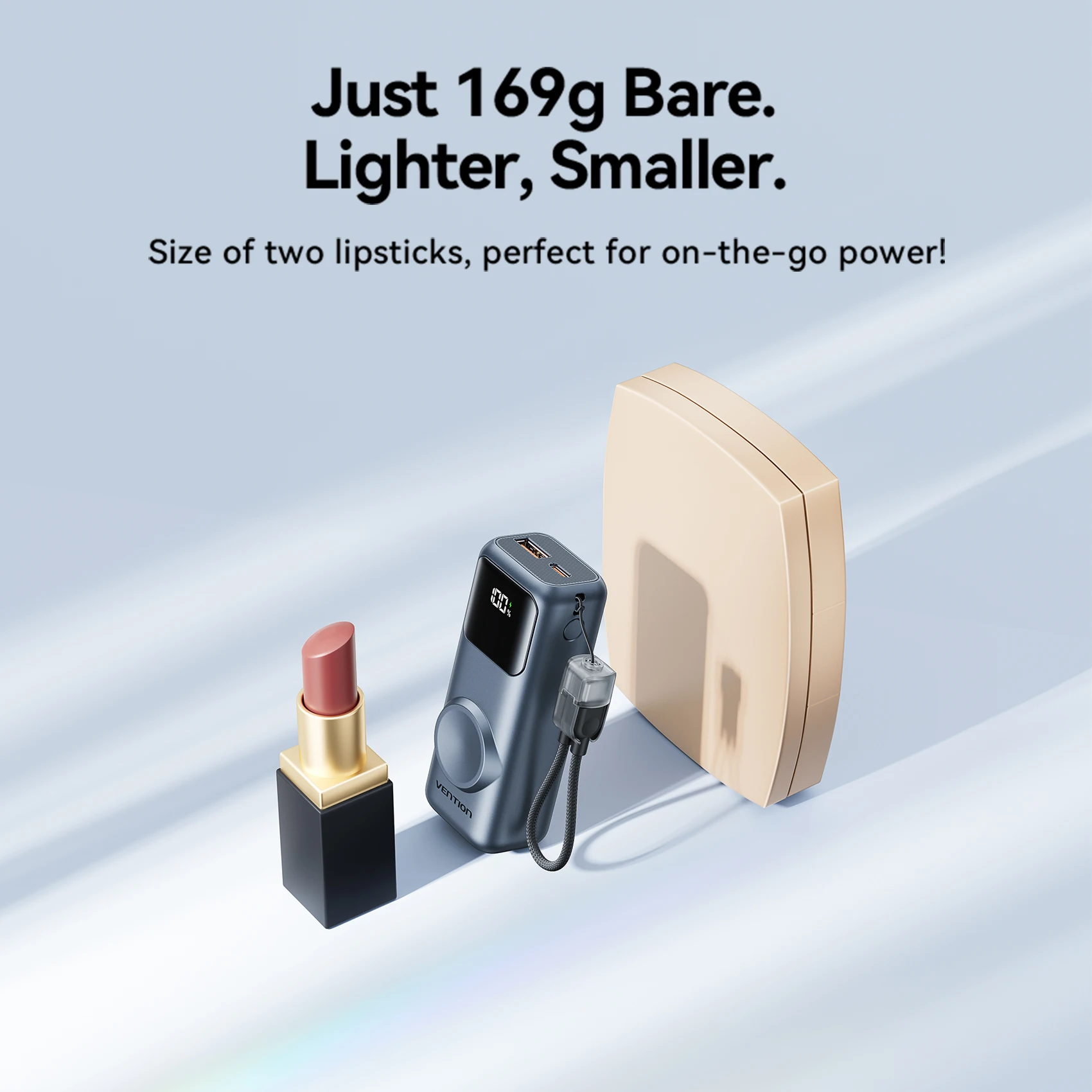 10000mAh Mini Power Bank 22.5W Fast Charging with Magnetic Wireless