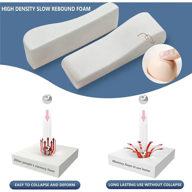 

Эргономичные подушки для подлокотников для стула, подушка для локтей, офисное кресло для снятия давления, игровой стул, подлокотник с пеной с эффектом памяти