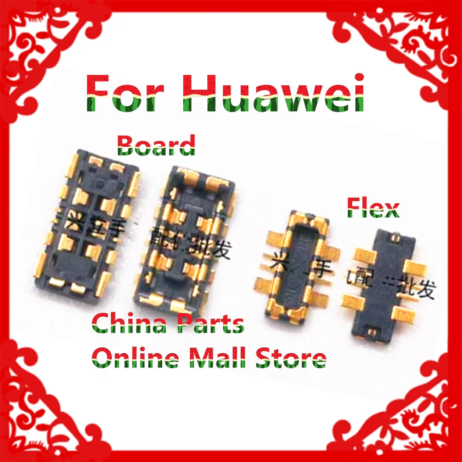 

For Huawei Nova8 8SE LCD On Board Flex USB FPC seat 8Pro nova9 cable Motherboard inline battery holder
