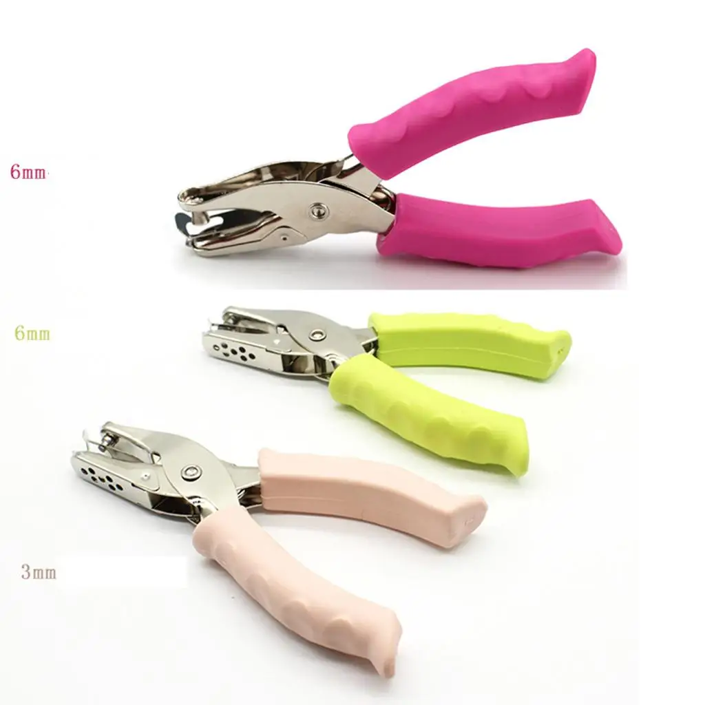 Single Hole Punch Plier Metal Paper Puncher Perforator for Craft Scrapbook