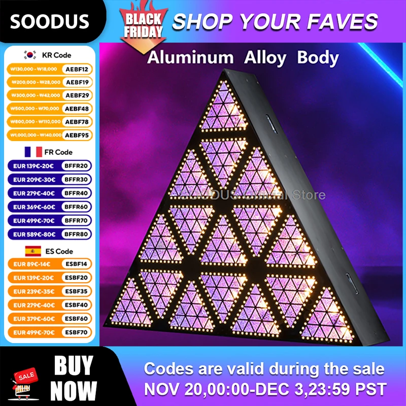 

Светодиодный треугольник 16 шт. 30 Вт DMX RGB светодиодные фонари для DJ Disco Club Stage Colorlight Профессиональные лампы с эффектом освещения