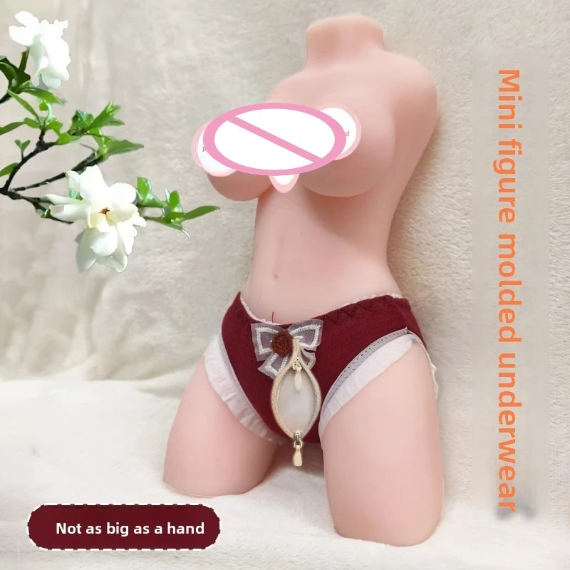 Pakaian Dalam Terbuka di Bagian Selangkangan, Pantat Boneka Silikon Padat, Pakaian Dalam Ukuran Kecil, Boneka Tiup Seksi Tanpa Luntur