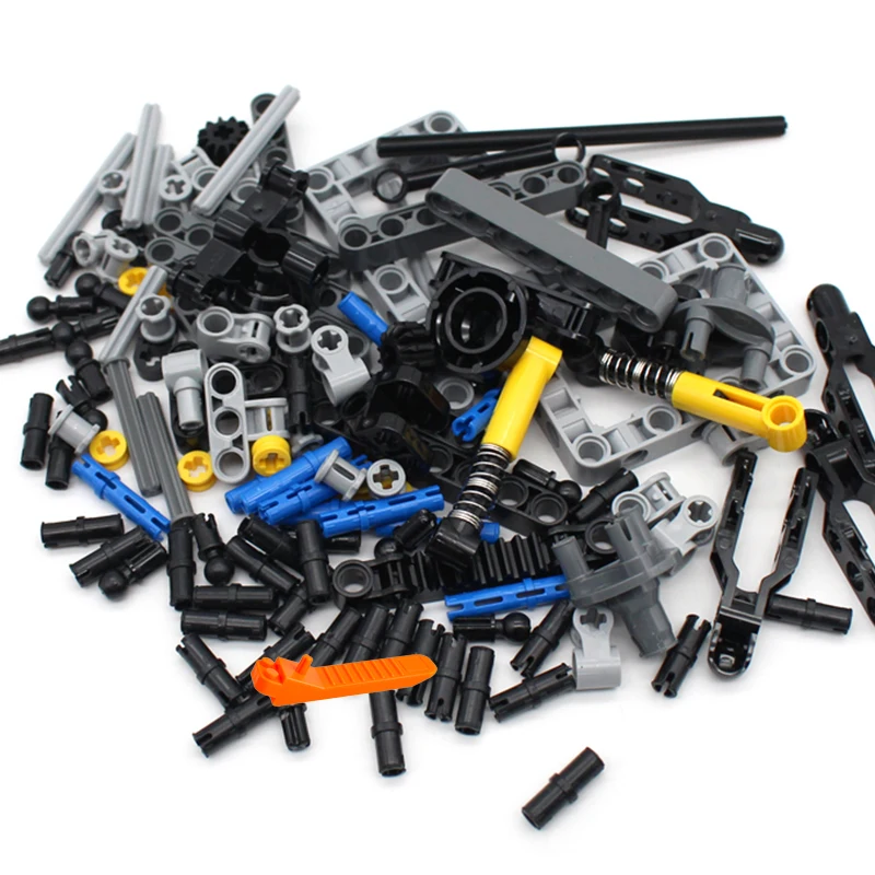 

Technocal MOC Building Blocks Pin Beam Liftarm Axle Connector Panel Gear for DIY Car Motorcycle Parts Compatible Bricks #T3