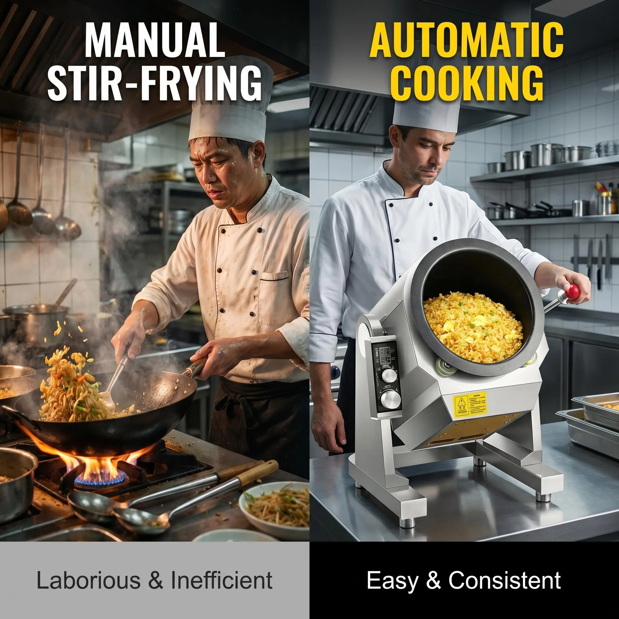 Commercial Automatic Intelligent Cooking Robot Electric Wok Multifunctional Kitchen Cooking Machine for Restaurant