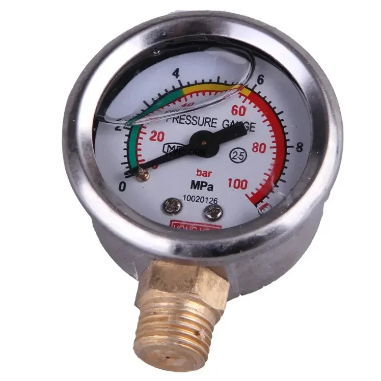 M14 1/4 Plunger pump oil washer water pressure gauge accessories 30 40 26 21 22 80 for electric sprayer dosing pump 3WZB-60