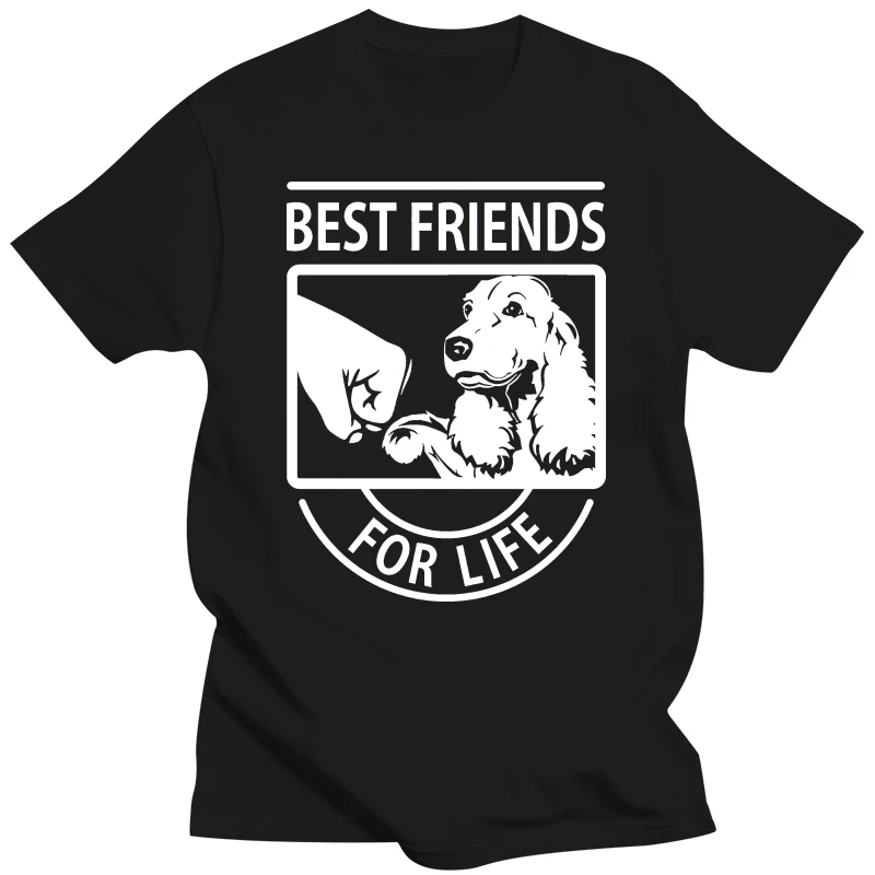 brand men shirt Cocker Spaniel Best Friend T-shirt