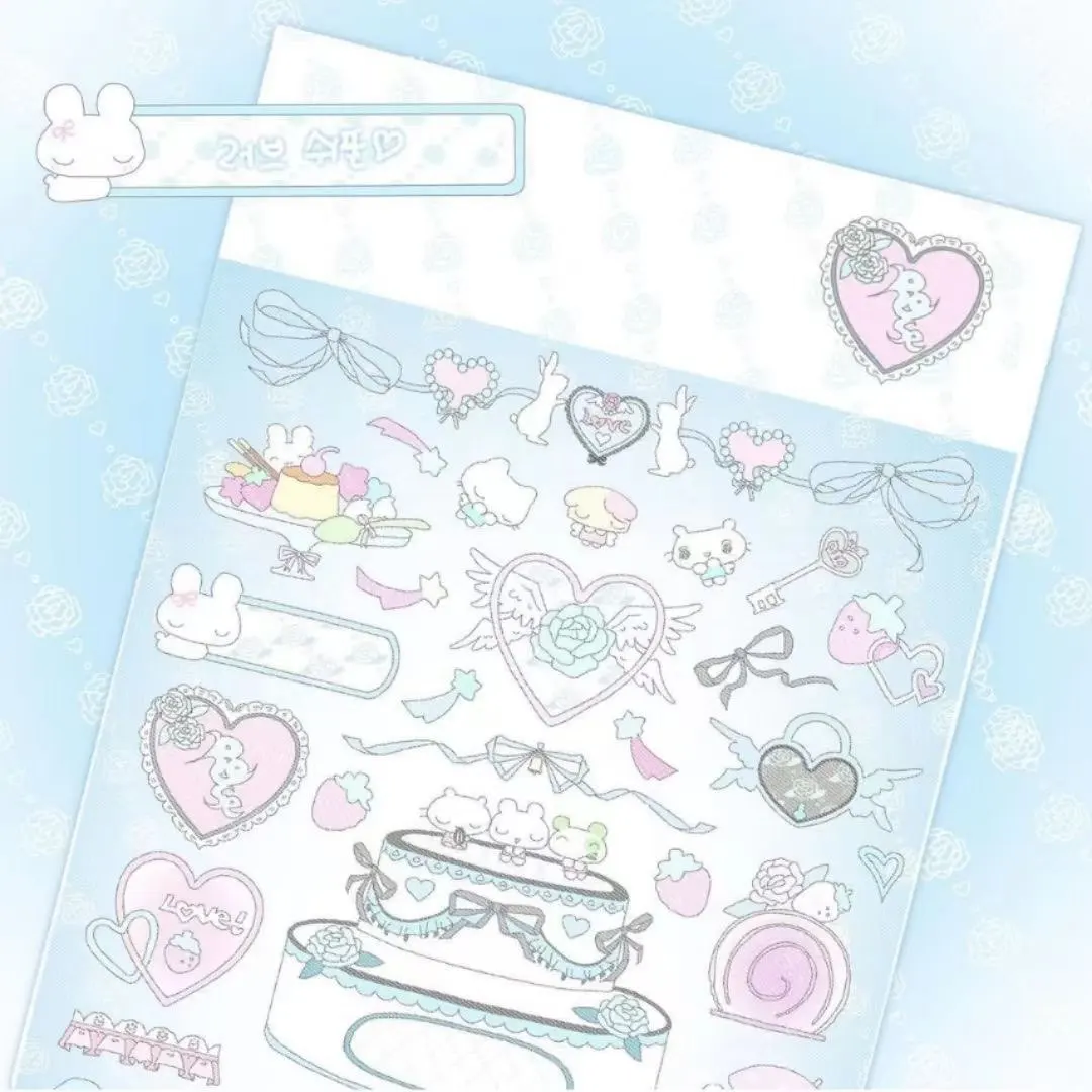 1/4 шт. космический доктор Gu Ka Gu Pan наклейки Happy Niangday корейский DIY книжный материал декоративные наклейки