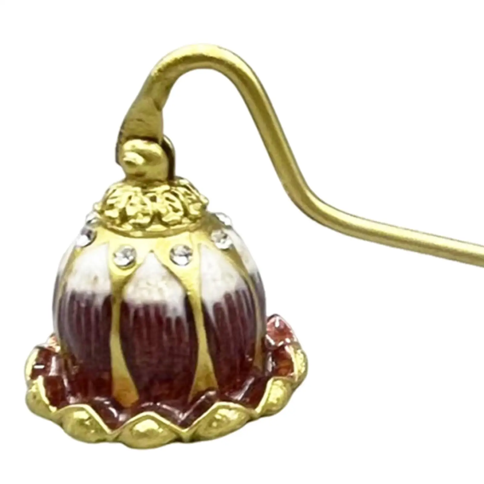 Retro Design Lotus Candle Snuffer for Putting Out Candles Handheld