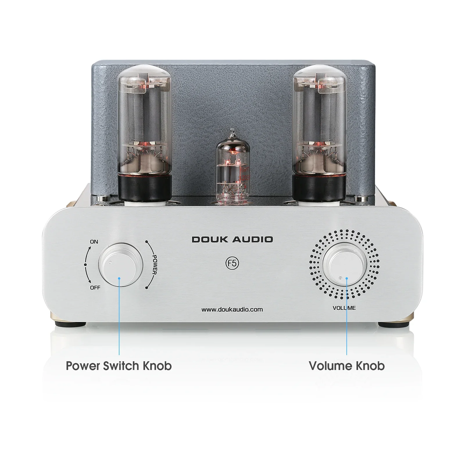 Douk Audio HiFi Vacuum Tube Power Amplifier Stereo Home Desktop Tube Amplifier Pure Class A Single-ended Audio Amplifier