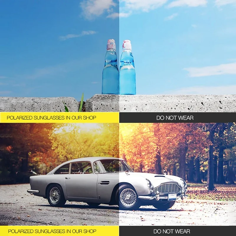 نظارات شمسية مستقطبة لركوب الدراجات في الهواء الطلق للرجال والنساء، نظارات شمسية رياضية كلاسيكية لصيد الأسماك في الهواء الطلق