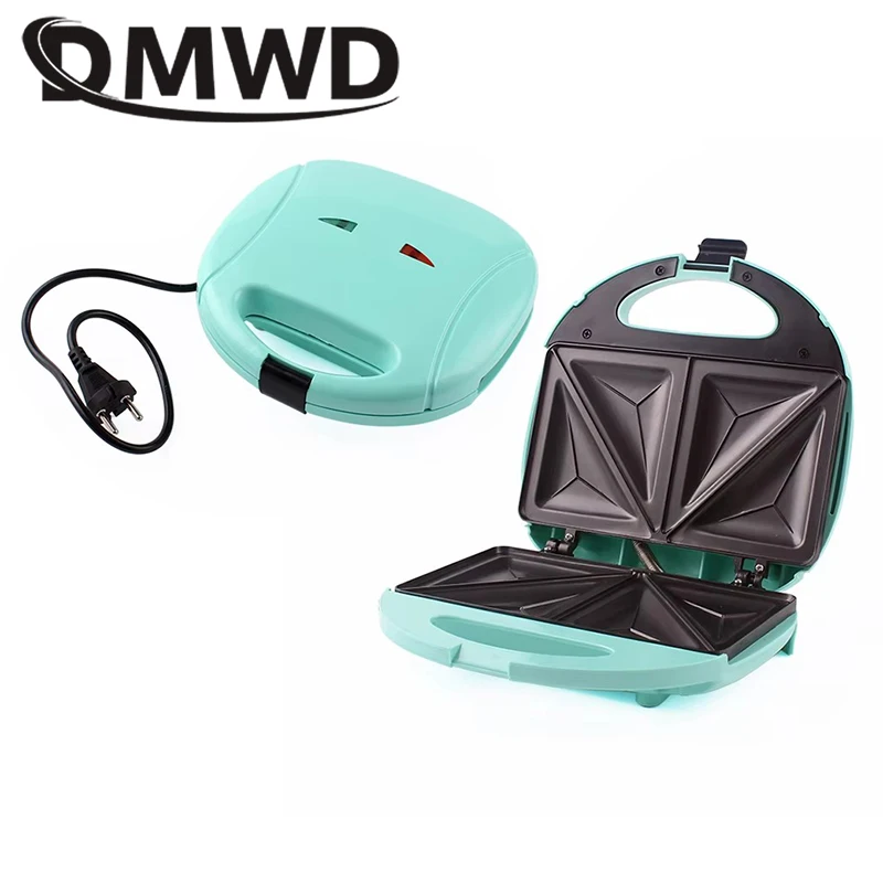 Electric Sandwich Maker Household MINI Bread Baking Pan Non-Stick Toast Grill Oven Waffle Machine Muffin Pancakes Baker EU Plug