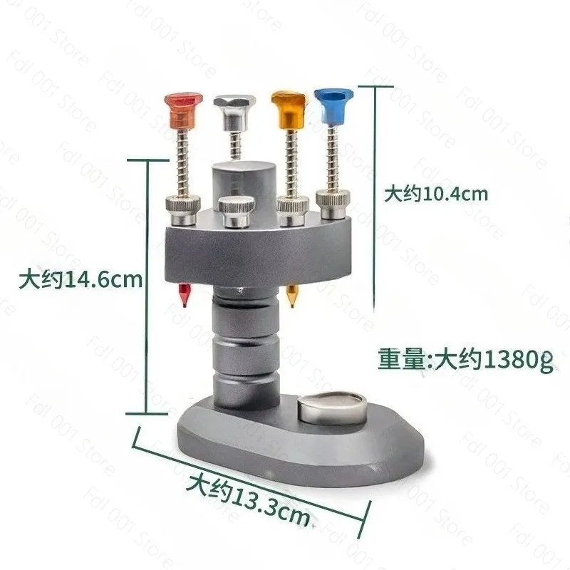 watch repair tool, precision four-hand needle installer, needle installer, hour-minute-hand second-hand needle presser