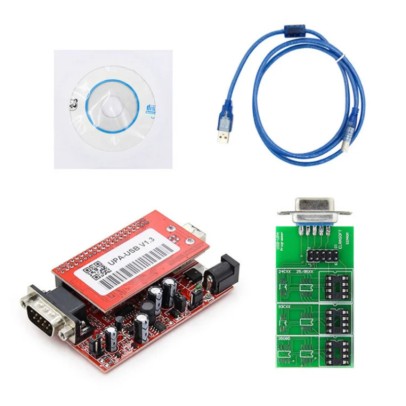 UPA USB V2014 Small Board Full Set V1.3 Car ECU Programmer with Full Set of Adapters