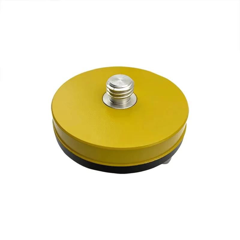 Fixed Three-Jaw Tribrach Adapter For Total Station GPS Gnss Prism With Centre Screw 5/8X11 Yellow Color