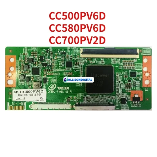 Imagen 2 del producto Nueva placa TCON de TV lógica mejorada CC500PV6D CC580PV6D CC700PV2D 4K