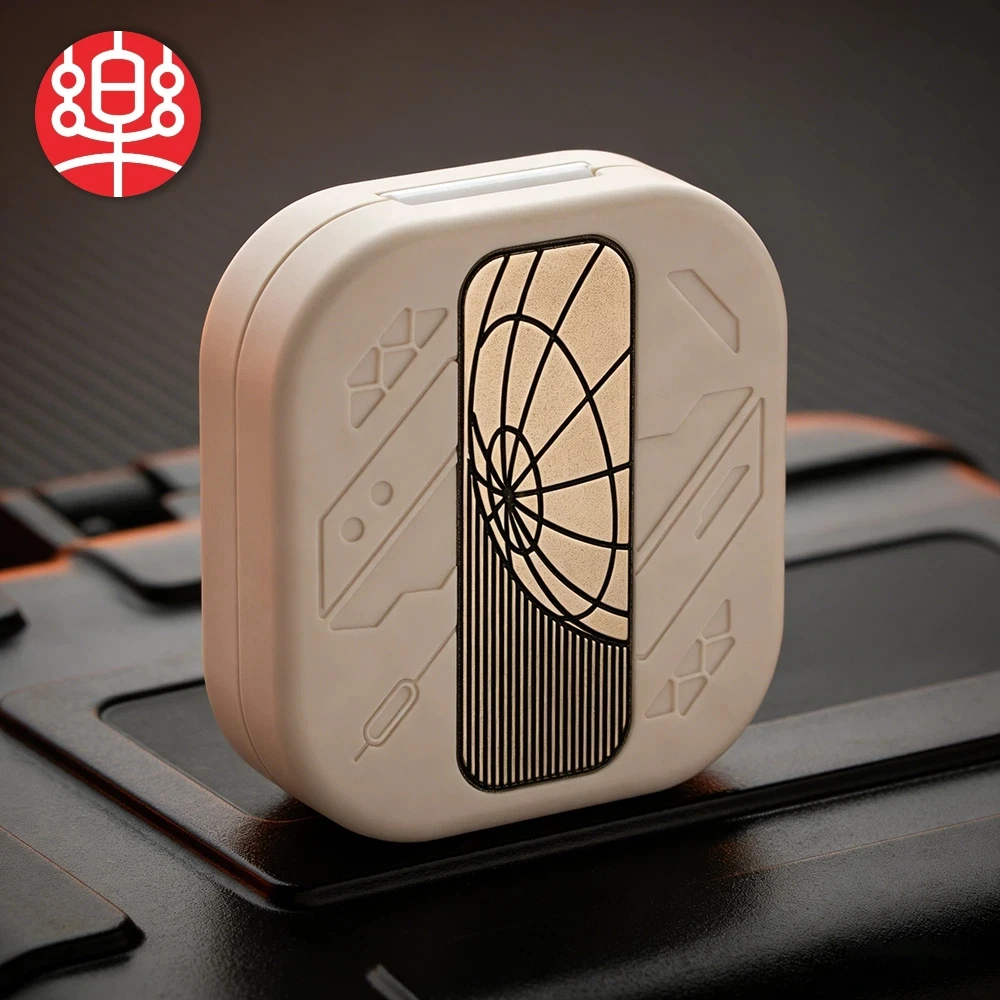 

LeYang EDC Energy Cube PEEK White Fidget Slider EDC Toys For Adults Decompression ADHD Toys Push Slider Stress Relief Toy