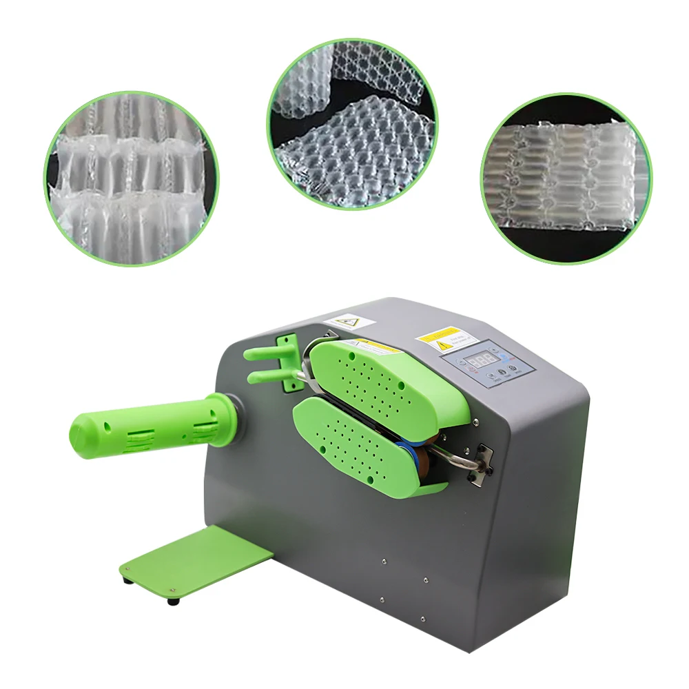 110V/220V Bubble Bag Machine Hoist film Air Column Bag Inflator Automatic filling Air Pillow Bag Buffer Air Cushion Machine