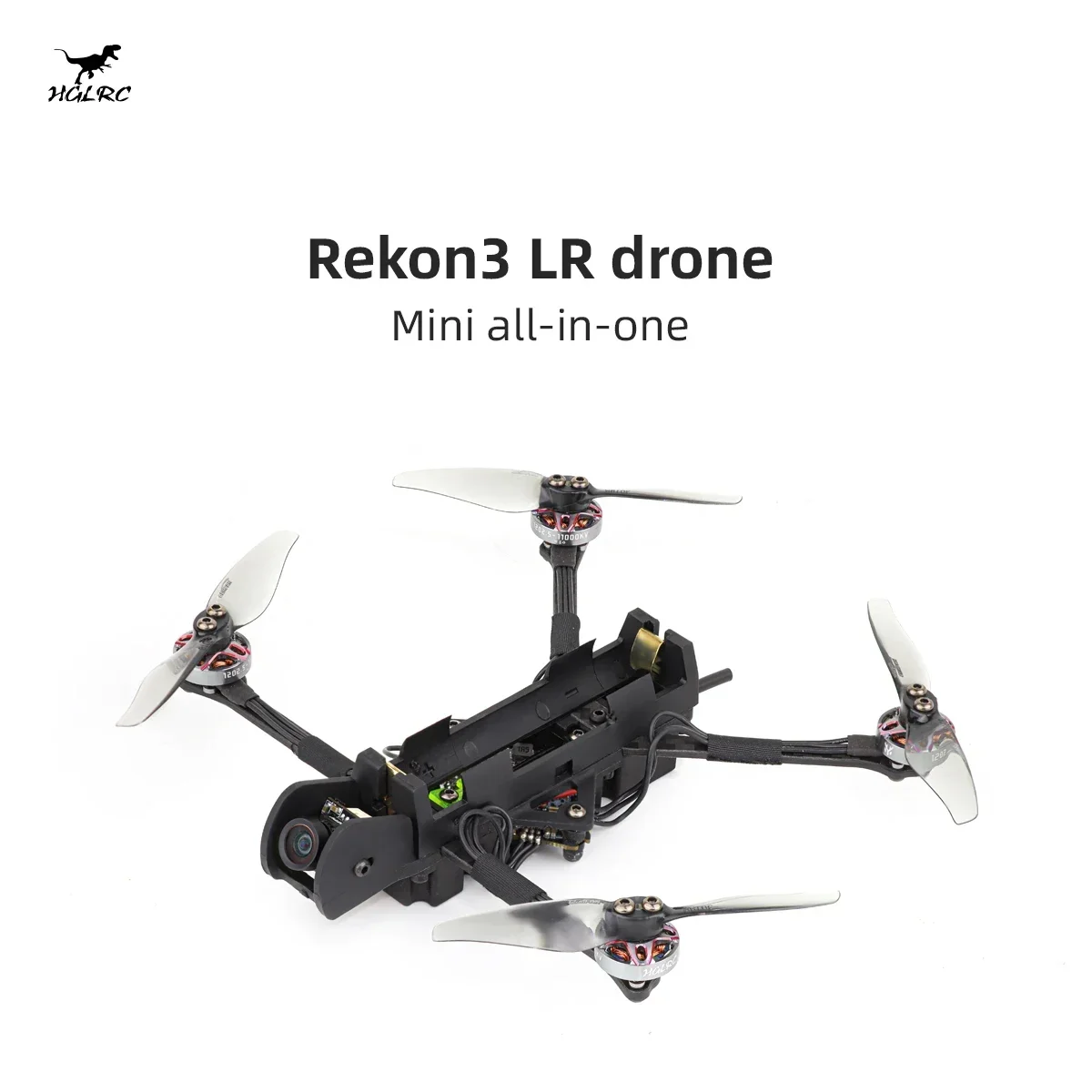 HGLRC Rekon3 V1.4 Nano Long Range 1S 3inch 18650 Super Long Lasting FPV Quad SPECTER 10A AIO Caddx Ant 1202.5 KV11000