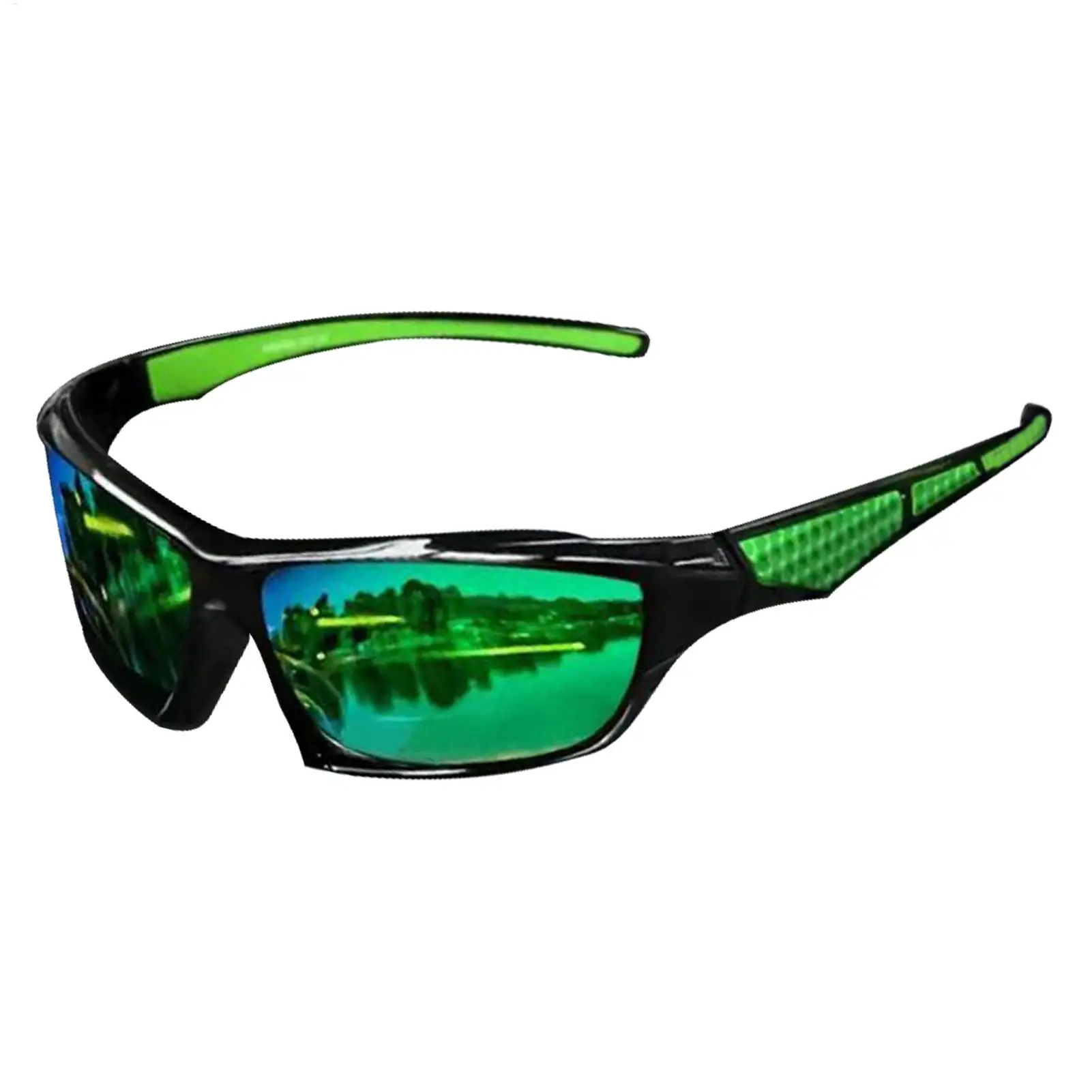 Herren-Sonnenbrille, leichte Sonnenbrille, polarisierte Sonnenbrille, bequeme, leichte Rahmen-Sportbrille zum Fahren, Angeln – Detail 3