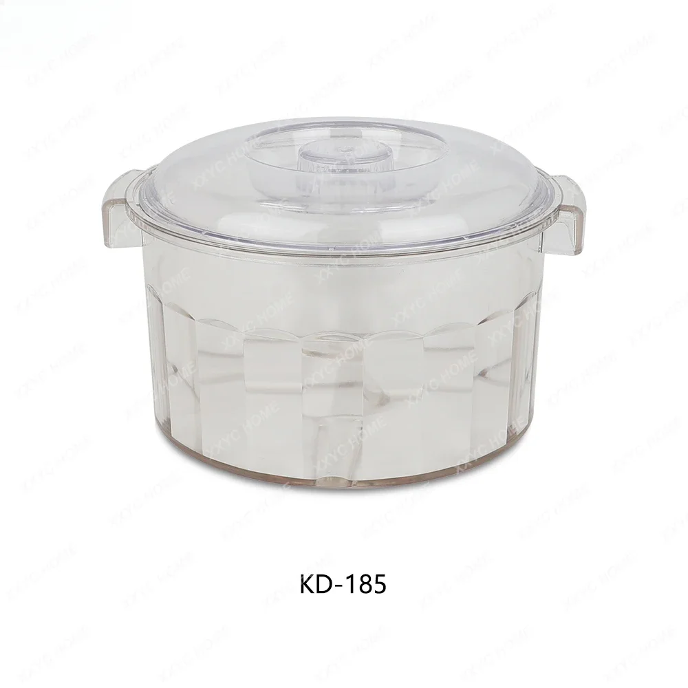 Wyprodukowany! KT-185 KD-185 magnetyczny przezroczysty kubek/wiadro, szklana beczka