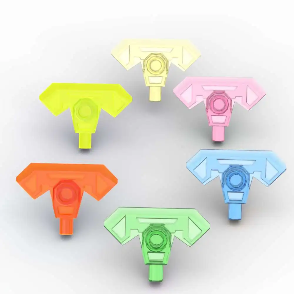 

MOC 10PCS 22407 High-Tech Handheld Prop Axe Head Building Blocks Kit With Bar Arms General Assemble Brick Particle Toys Gifts