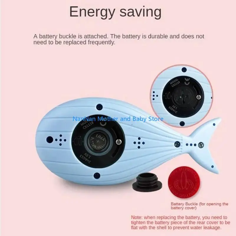 

Cartoon Digital Thermometer LED Display Water Temperature Meter Floating Toy