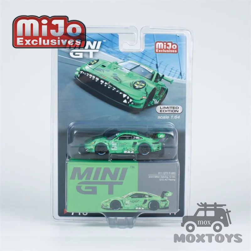 Blister box - MINI GT 1:64 GT3 R #80 Racing 2023 LHD Model Car