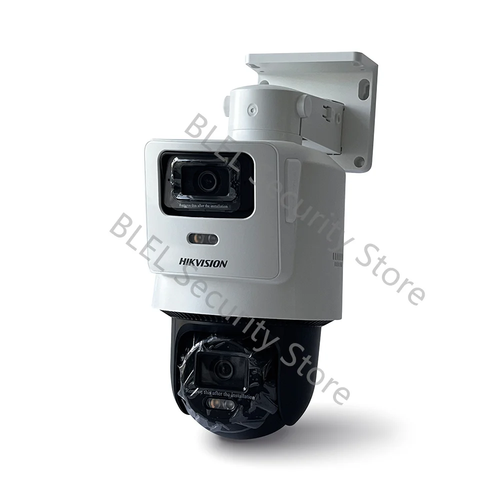Hikvision DS-2SE2C400MWG-E/14 TandemVu 4MP+4MP Fixed Lens POE PT Network Camera Hik-Connect POE Multi-Language CCTV System