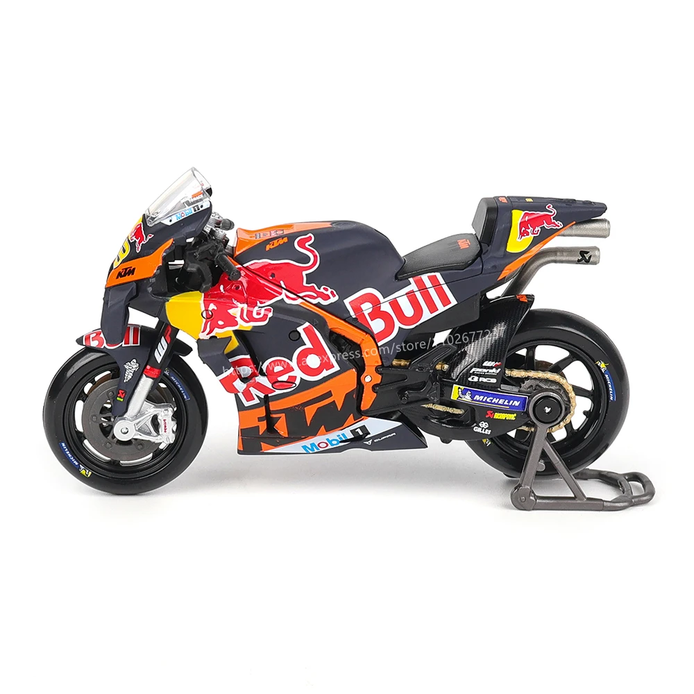 Maisto 1:18 NOUVEAU 2023 Red Bull KTM Factory Racing # 43 # 33 Moto GP Racing alliage moulé modèle de Moto collection cadeau jouet