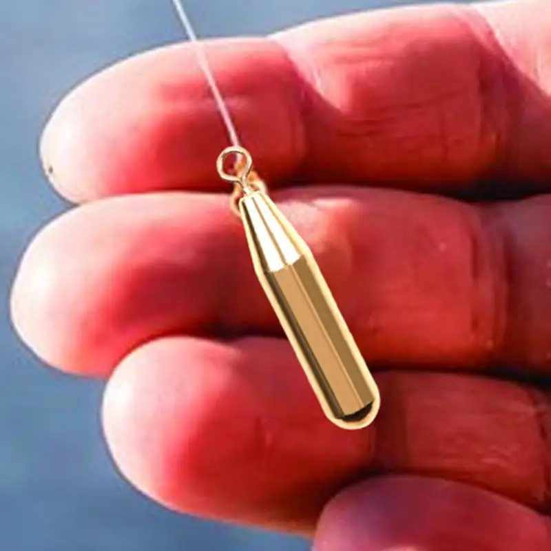 Fishing Weight 10PCS Water Drop Sinkers 1.8g 3.5g 5g 7g 10g Tube Bullet Plumb Pendant Metal Jig Sast Sea Tackle Kit outdoor Tool