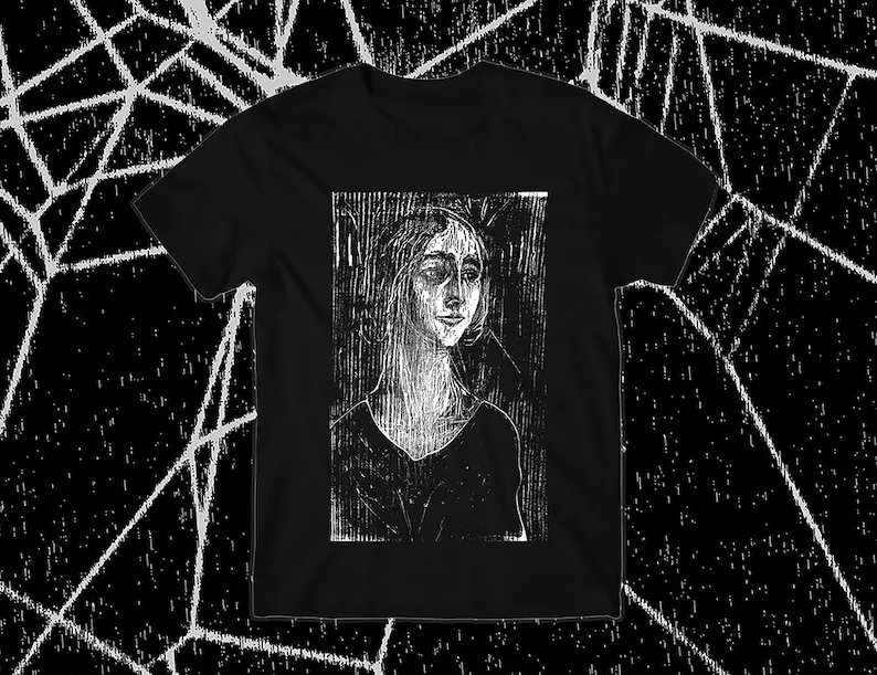 Edvard Munch - The Gothic Girl 1930 T-Shirt