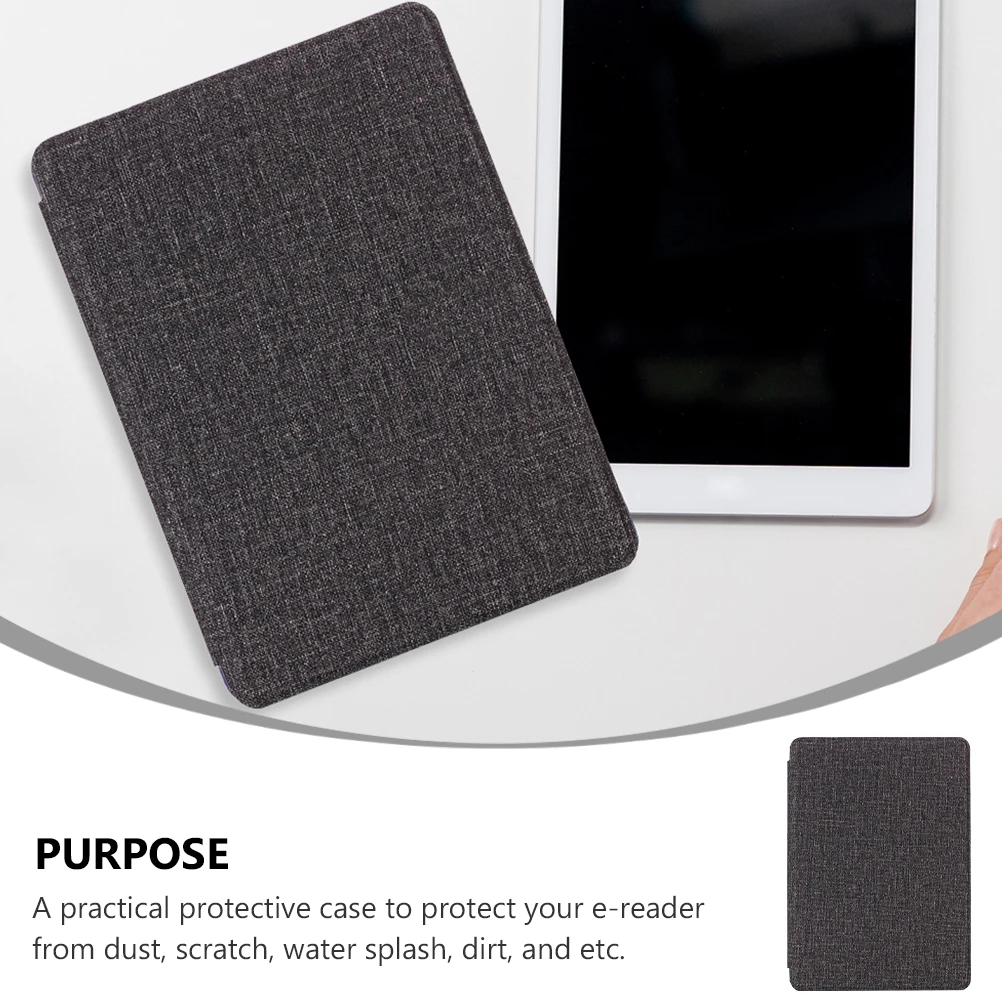 

E-Reader Cover Ebook Case Protective Shell Lightweight Waterproof Thin Portable Screen Protector for Ebook Reader Grey