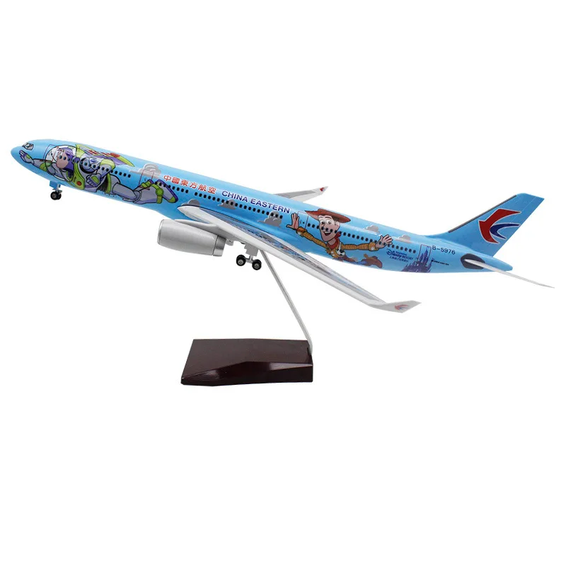 

Diecast 47CM Plane Model Collectible Model for Bath Light-year Airlines A330 330 Resin Aircraft Model Airplanes Decoration Gift