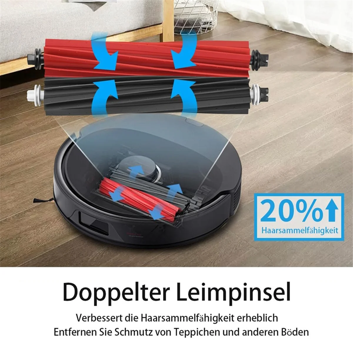 Para Roborock Q8 Max/Q8 Max+/Q8 Max Plus, Q5 Pro/Q5 Pro+/Q5 Pro Plus piezas de recambio de aspiradora