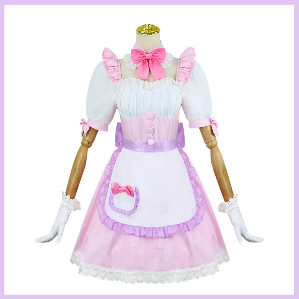 Anime re: a vida em um mundo diferente de zero ram cosplay traje sonho vestido de empregada lolita saia peruca mulher kawaii carnaval terno