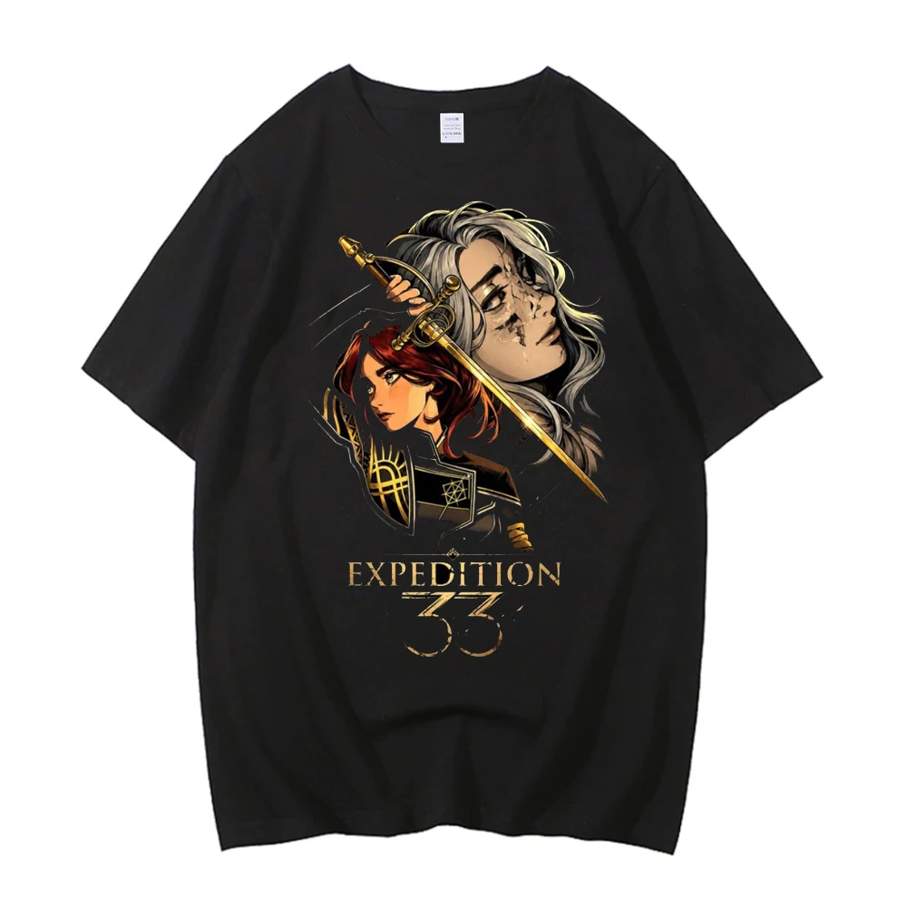 Expedition 33 Shirt Teenager Sommer Meme Retro Gothic Y2K T-Shirt Jojifuku Dollette Niedliches Party Anime – Detail 7