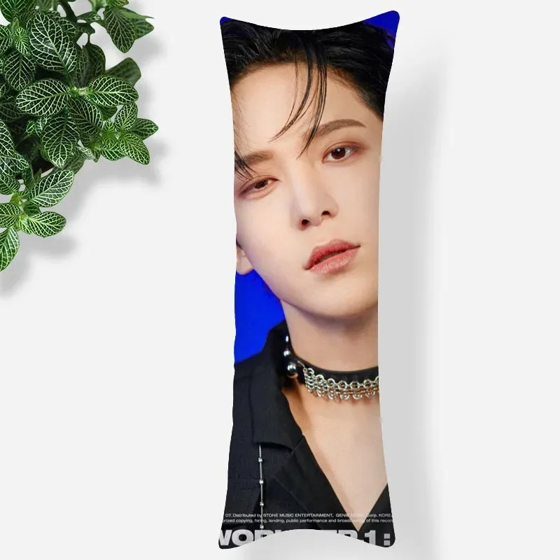 Kpop Boy Ateez Pillow Case Decorative Cute Body Pillow Cover For Adult Bedding Pillowcases 0704