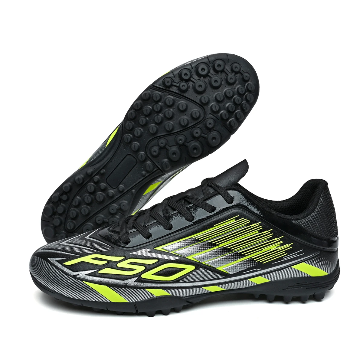 

Мужские футбольные бутсы TF со сломанными гвоздями, подходящие для занятий спортом на открытом воздухе и повседневной одежды, модный спортивный стиль