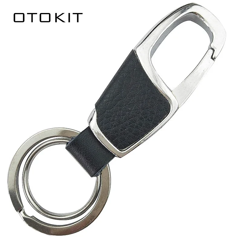 Car Styling Leather+ Metal Alloy Car Keyring Keychain Key Chain Key Ring for Chevrolet BMW 1 3 5 6 7 Volkswagen VW ford focus